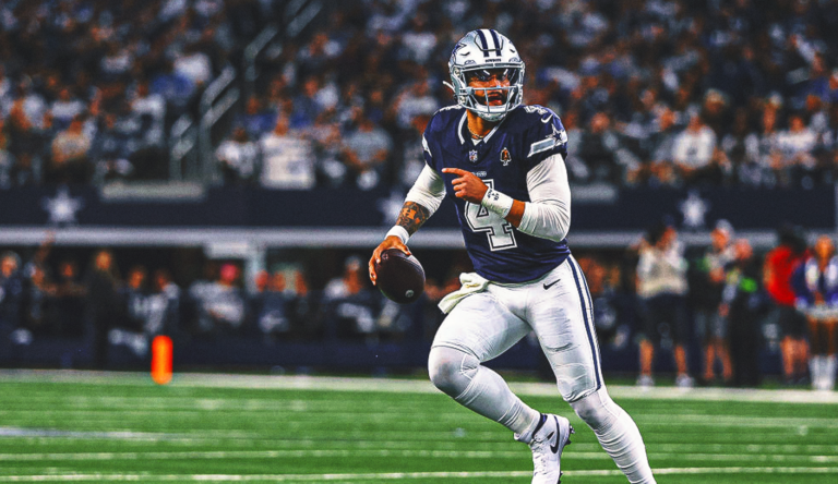Cowboys’ Dak Prescott knocked out of game at Atlanta with hamstring injury newsthirst.