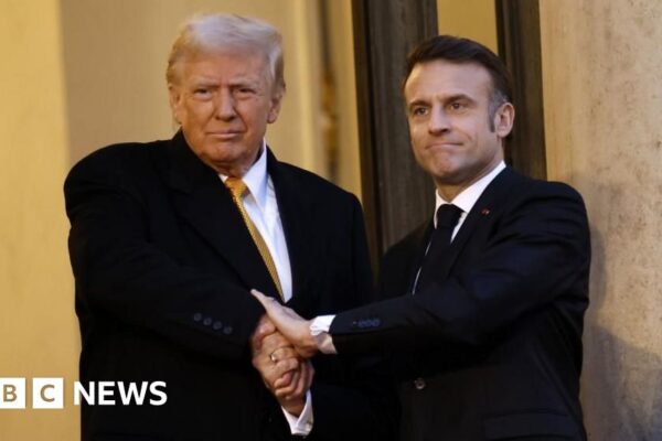 Emmanuel Macron to warn Donald Trump against looking weak to Putin newsthirst.