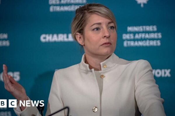 Foreign affairs minister Mélanie Joly newsthirst.