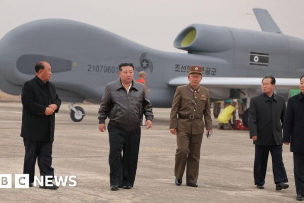 North Korea’s Kim Jong Un inspects AI ‘suicide attack drones’ newsthirst.