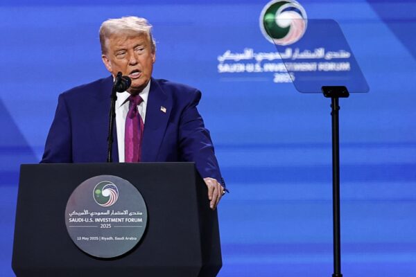 Trump says U.S. will remove all sanctions on Syria newsthirst.